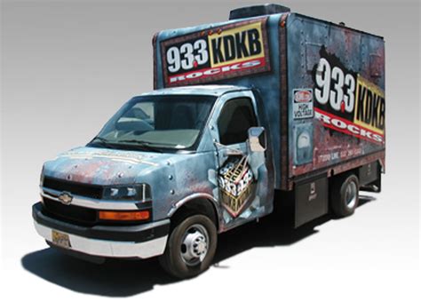 Radio Station And Broadcasting Promotion Van Quality Vans And Specialty