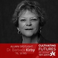 Alumni Spotlight: Dr. Barbara Kirby ’76, ’81 MS | Department of ...