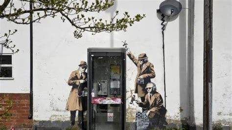 Banksy Mural Belongs To The Government Bbc News