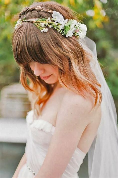 Wedding Hairstyles With Bangs 30 Best Looks And Expert Tips Wedding