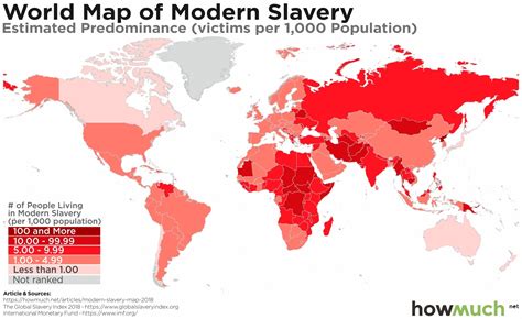 These Maps Reveal The Secret World Of Modern Slavery