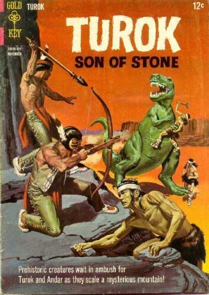 Turok Son Of Stone 48 1965 Gold Key Comics Sci Fi Comics War