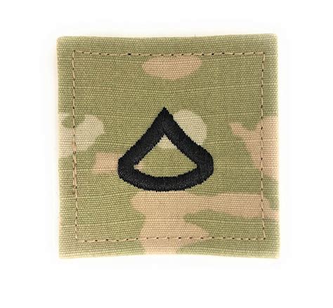 E3 Private First Class Ocp With Hook Fastener Insignia Depot
