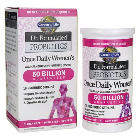 Garden Of Life Womens Probiotic 50 Billion 30 Cápsulas Mundo Vitaminas