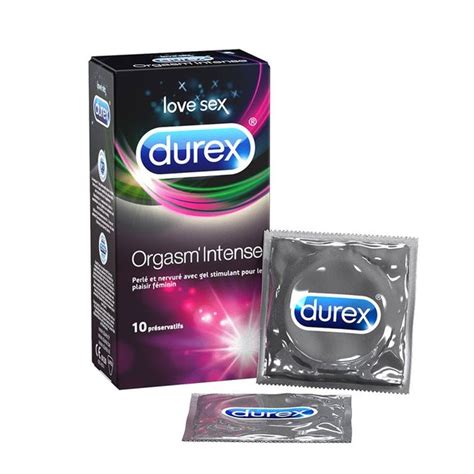 Pr Servatifs Orgasm Intense X Blanc Durex La Redoute