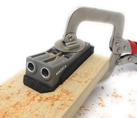 Massca Pocket Hole Jig Perfect For Joinery Woodworking Diy Carpentry