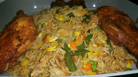 Best Ghana Fried Rice In Abroad My Recipe 3y3 D3 Papa Youtube