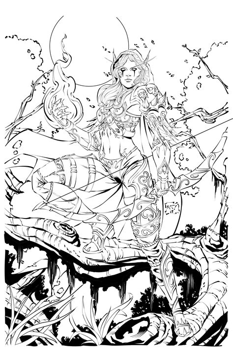 World Of Warcraft Colouring Pages Wickedgoodcause