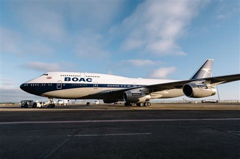 Ba Unveils Its Retro Boac Boeing 747 Livery London Air Travel