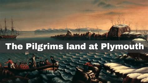 21st December 1620 The First Mayflower Pilgrims Land At Plymouth To