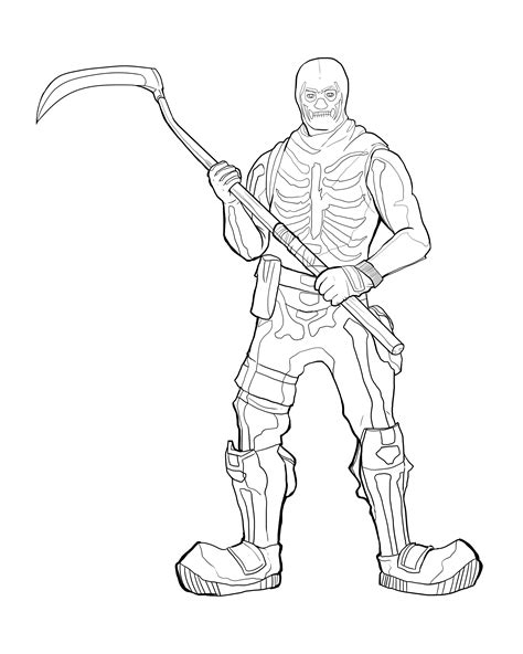 Fortnite Pages Coloring Pages