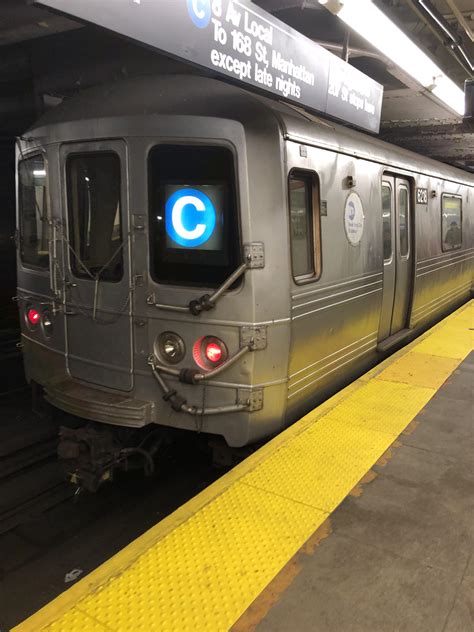 A rare R46 C train in the wild (at Franklin Ave) : r/nycrail
