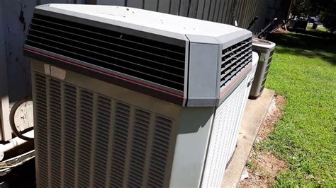 Trane Xl 1200 Super Efficiency Air Conditioner Youtube