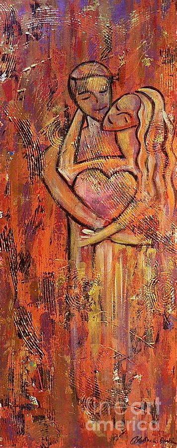 Embrace Painting By Catalina Rankin Pixels