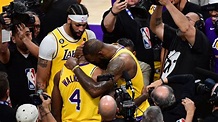 Los actores de reparto de los Lakers, héroes en Los Angeles - ESPN
