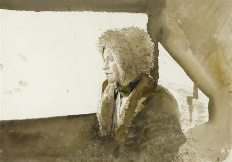 Andrew Wyeth 1917 2009 Untitled 14 X 20in Executed In 1972 Réalisme
