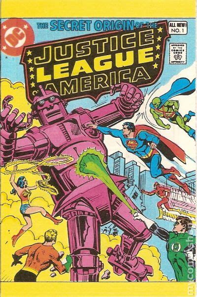 Secret Origin Of Justice League Of America Mini Comic Comic Books