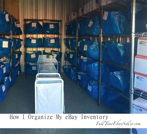 How I Organize My Ebay Inventory Ebay