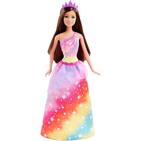Barbie Princess Doll Rainbow Fashion