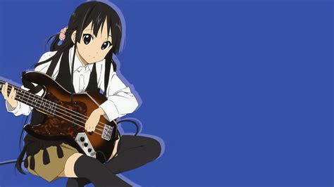 Fond Décran K On Akiyama Mio Filles Anime Anime 1920x1080