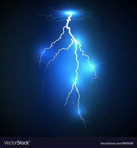 Lightning Background Blue Natural And Dramatic Wallpapers