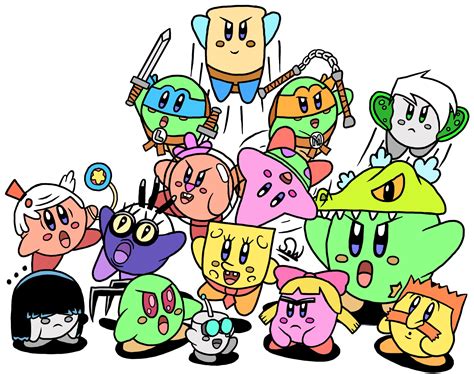 What If Kirby Can Copy The Fighters From Nickelodeonallstarbrawl