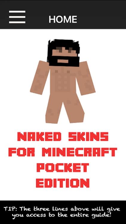 Naked Skins For Minecraft Pocket Edition By Bluegenesisapps