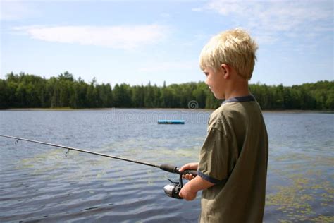 Boy Fishing Stock Photography Image 1031622