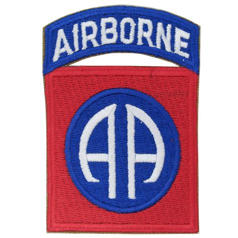 82nd Airborne Patch All Americans Ww2 Repro Us Badge Aa