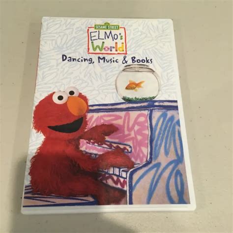 ELMO S WORLD Dancing Music And Books DVD Brand New Factory Sealed