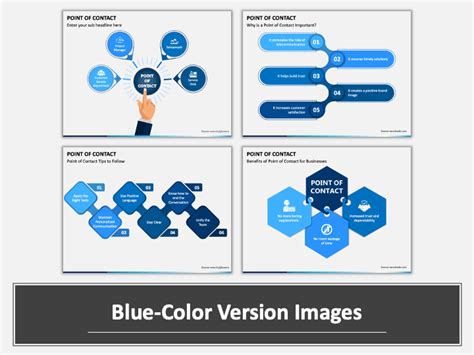 Point Of Contact Powerpoint Template Ppt Slides