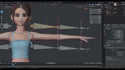 Advanced Character And Facial Rigging In Blender By Miromid Razavi