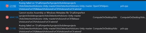 Errors While Building The Project · Issue 151 · Microsoft