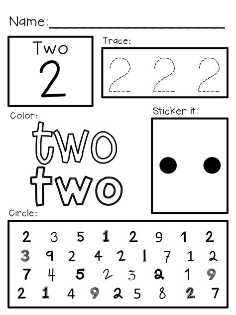 18 Best Images Of Pre K Number Worksheets Math Kids Pre K Worksheets