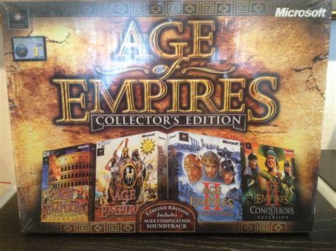 Age Of Empires Collectors Edition Limited Edition