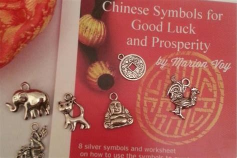 Chinese Symbols For Good Luck And Prosperity Set Of Lucky Chinese
