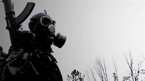 Guns Army Apocalypse Gas Masks Masks Ak47 Apocalyptic
