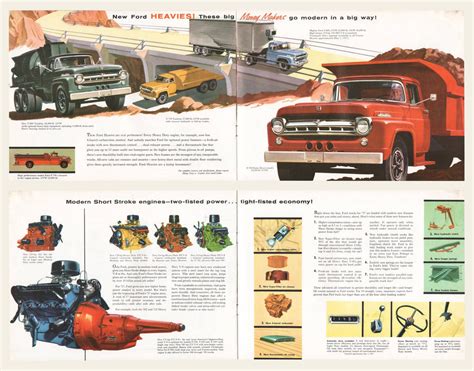 1957 Ford Trucks Brochure Oldcuts