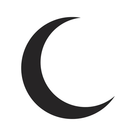 Crescent Moon With Face Svg