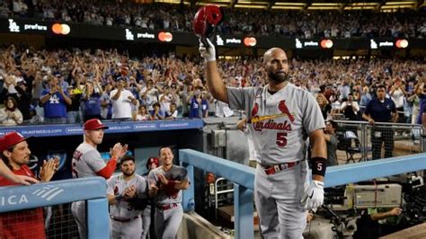 Albert Pujols On 700th Home Run Baseball ‘souvenirs Are For The Fans