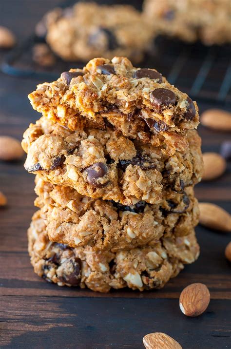 Cream together butter and sugars. Gluten-Free Chocolate Cherry Oatmeal Cookies - Peas And ...