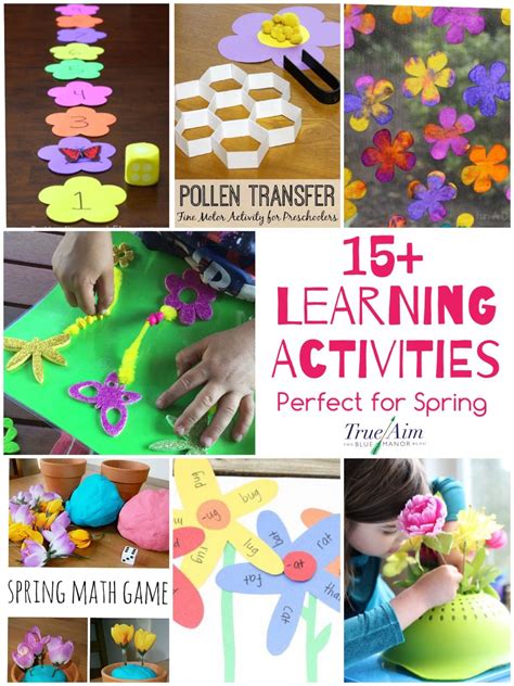 Learning Activities Perfect For Spring Spring Learning Activities