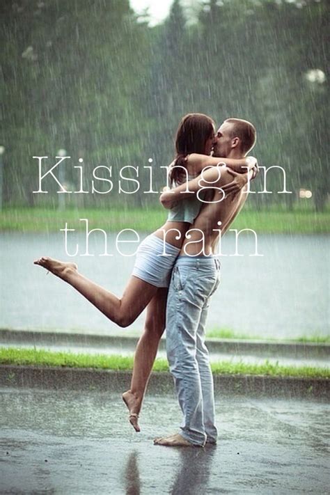 Pin By Danielle Maxine On Adorable Kissing In The Rain Love Rain