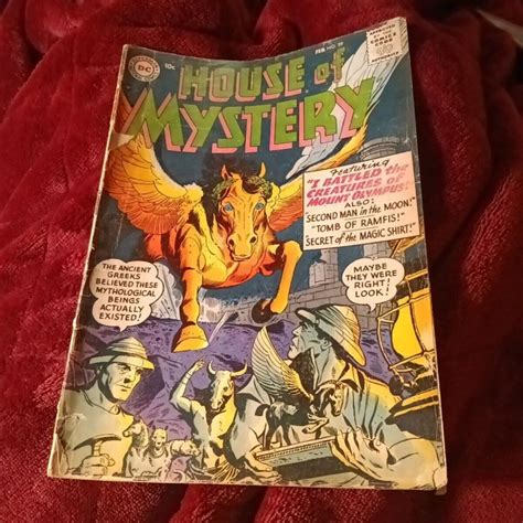 House Of Mystery Silver Age DC Scifi Horror Comic Secrets Of Magic Shirt Comic Books