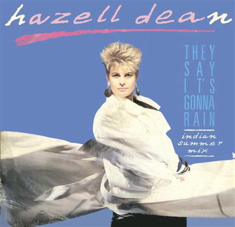 Hazell Dean They Say Its Gonna Rain Indian Summer Mix 1985 Vinyl Discogs