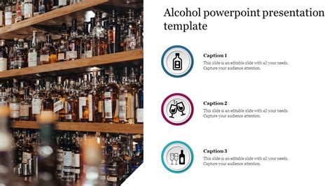 Attractive Alcohol Powerpoint Presentation Template
