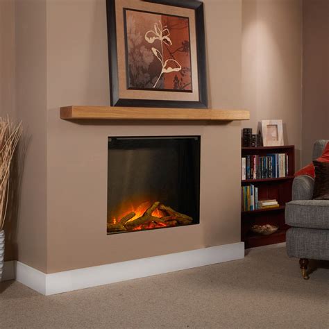 Modern Fireplace With Floating Shelves Wildcard Reining