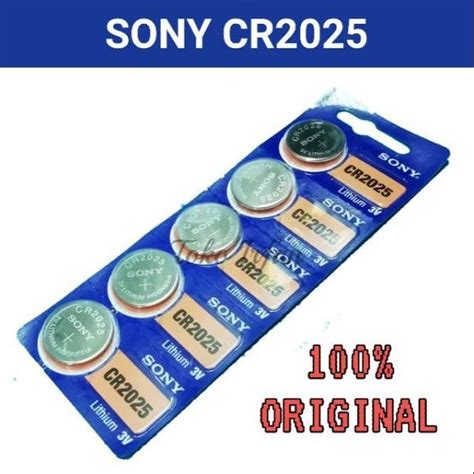 Jual Original Baterai Sony Cr Batrai Remote Batre Jam Kalkulator