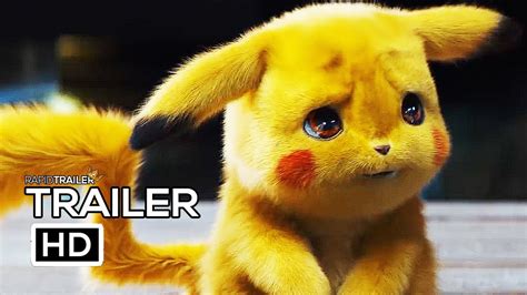 Pokemon Detective Pikachu Official Trailer 2019 Ryan Reynolds Live