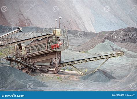 Stone Crusher In Porphyry Surface Mine Hdr Image Stock Photo Image